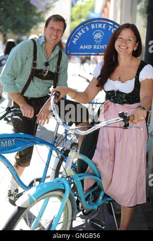 Mikes Bike-Touren in München, 2014 Stockfoto