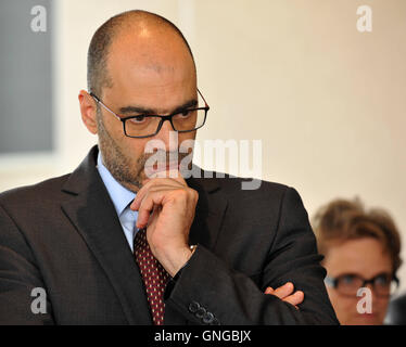 Dan Shaham im jüdischen Museum in München, 2014 Stockfoto