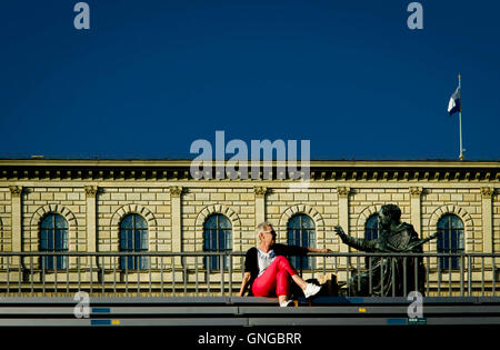 Max-Joseph-Platz Stockfoto