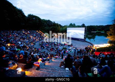'''Kino, Mond & Sterne'' in München, 2014" Stockfoto