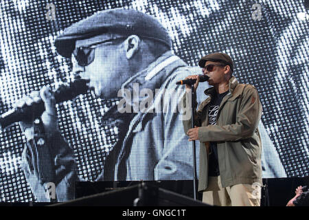 Xavier Naidoo bei den Sommernachtstraum im Olympiapark in München, 2014 Stockfoto