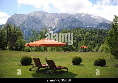 Hotel Schloss Elmau, 2014 Stockfoto