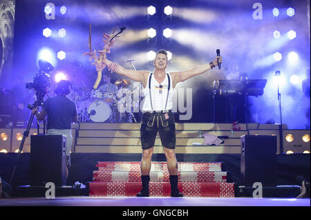 Andreas Gabalier in München, 2014 Stockfoto