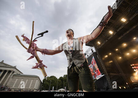 Andreas Gabalier in München, 2014 Stockfoto