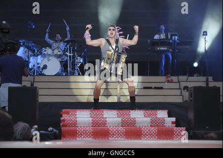 Andreas Gabalier in München, 2014 Stockfoto