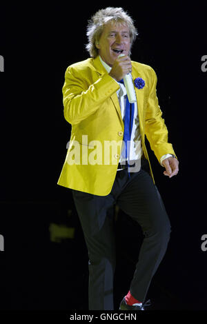 Rod Stewart in München, 2014 Stockfoto