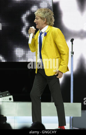 Rod Stewart in München, 2014 Stockfoto