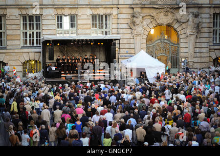 Festspielnacht bei der Eröffnung der Opernfestspiele in München, 2014 Stockfoto