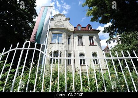 Brüderlichkeit Haus von Danubia in München, 2014 Stockfoto