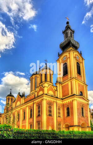 Serbische orthodoxe Kathedrale in Sarajevo - Bosnien und Herzegowina Stockfoto