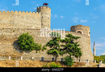 Mauern der Festung Skopje - Mazedonien Stockfoto