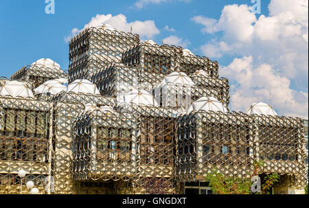 Die öffentliche Bibliothek in Prishtina - Kosovo Stockfoto