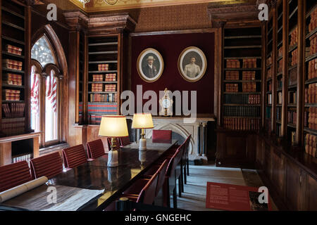 Innenräume des Monserrate Palace in der Nähe von Sintra, Portugal Stockfoto