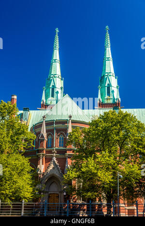 St. Johannes Kirche in Helsinki - Finnland Stockfoto