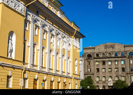 Alexandrinsky Theater in Sankt Petersburg - Russland Stockfoto