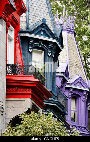 Haus in Le Plateau-Mont-Royal, Montreal, Kanada Stockfoto