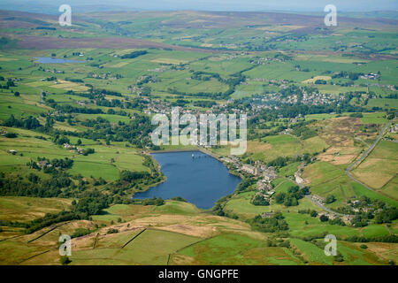 Oxenhope, in der Nähe von Haworth, West Yorkshire, eingebettet in die Ausläufer des Pennines, Nordengland, Großbritannien Stockfoto