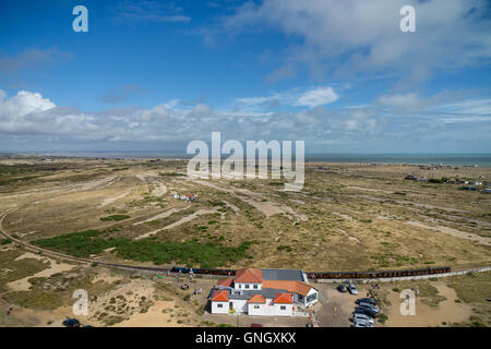 Dungeness-Eisenbahn Stockfoto