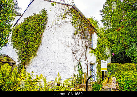 Grasmere (Cumbria), Dove Cottage, Heimat von William Wordsworth Stockfoto