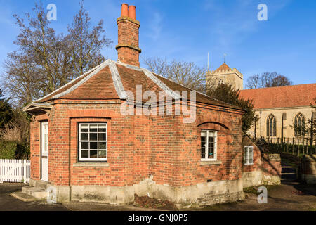 Alten Maut Haus Dorchester auf Themse UK Stockfoto