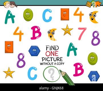 pädagogische Aktivitäten für Kinder Stock Vektor