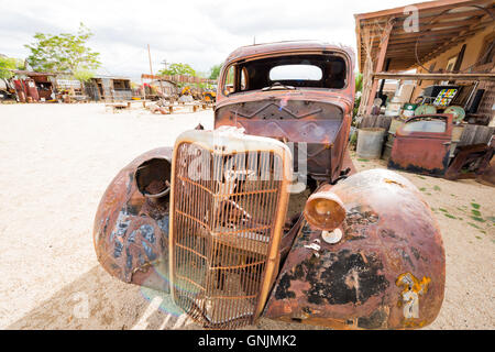 Verrostete Autos Chlorid Arizona Stockfoto