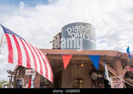 Digger Daves Chlorid Arizona Stockfoto