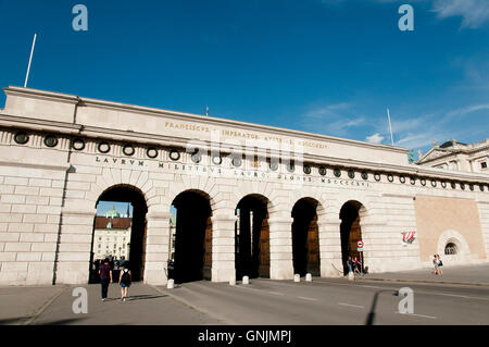 Vorburg Tor - Wien - Österreich Stockfoto