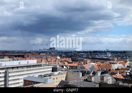 Dänemark, Kopenhagen, Blick vom Rundturm Stockfoto