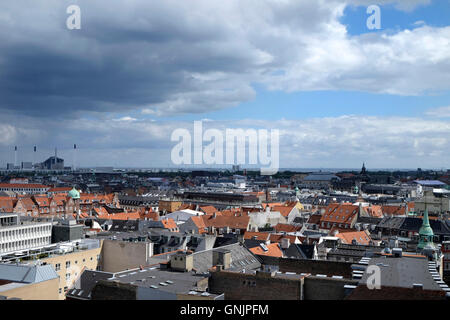 Dänemark, Kopenhagen, Blick vom Rundturm Stockfoto