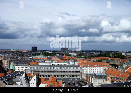 Dänemark, Kopenhagen, Blick vom Rundturm Stockfoto