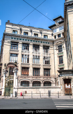 Fassade des Lycée La Martinière-Schule in Lyon in Frankreich Stockfoto