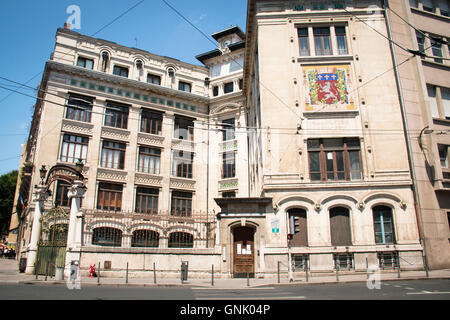 Fassade des Lycée La Martinière-Schule in Lyon in Frankreich Stockfoto