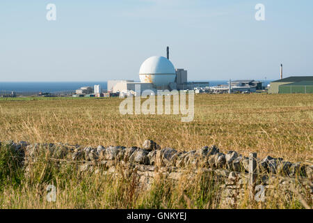 Atomkraftwerk Dounreay im Norden Schottlands in Caithness, Vereinigtes Königreich Stockfoto