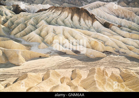 Zabriskie Point in Death Valley Nationalpark Stockfoto
