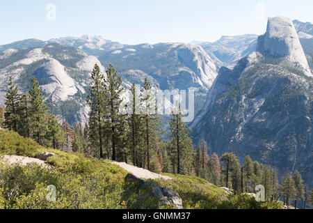 Washburn Point im Yosemite National Park Stockfoto