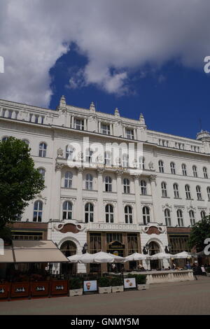 Cafe Gerbeaud, Vörösmarty ter (Quadrat), Belvaros, Budapest, Ungarn Stockfoto