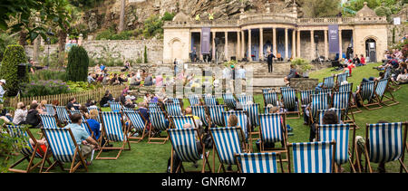 Musikfestival Festival Nr. 6 in Portmeirion Dorf, Gwynedd, Wales, UK Stockfoto