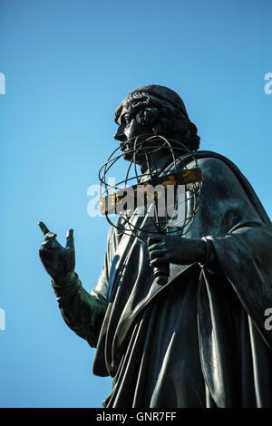 Torun ", Polen, die Kopernikus-Denkmal Stockfoto