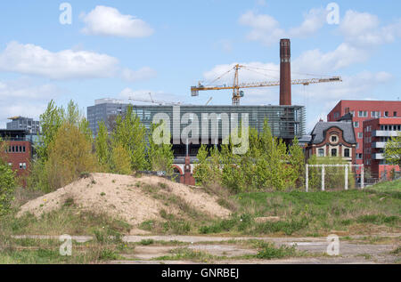 Berlin, Deutschland, auf der Brache Köpenicker Straße Stockfoto