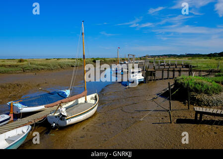 Morston Quay, North Norfolk, England Stockfoto