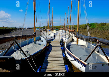 Morston Quay, North Norfolk, England Stockfoto