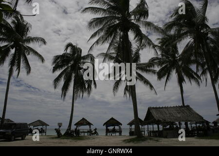 Eine Ansicht von Trikora Beach in Bintan, Indonesien. Foto von Seperi/Alamy Yuli Stockfoto