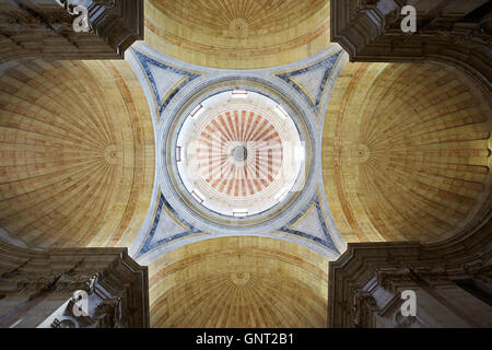 Lissabon, Portugal, die Kuppel des nationalen Pantheon von innen Stockfoto