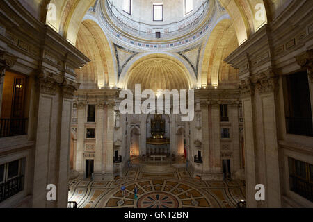 Lissabon, Portugal, das nationale Pantheon von innen Stockfoto