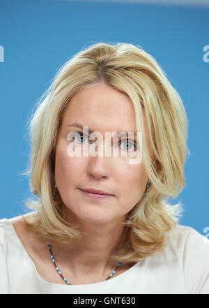 Berlin, Deutschland, Familienministerin Manuela Schwesig SPD Stockfoto