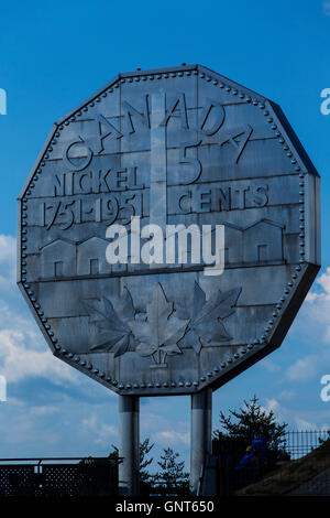 Sudbury Ontario Kanada große Nickel Attraktion Stockfoto