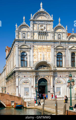 Kirche der Scuola Grande di San Marco in Venedig Stockfoto