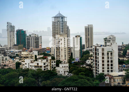 Skyline von zentralen Mumbai Stockfoto