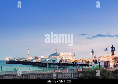 Brighton (Palast) Pier in Brighton, East Sussex Stockfoto